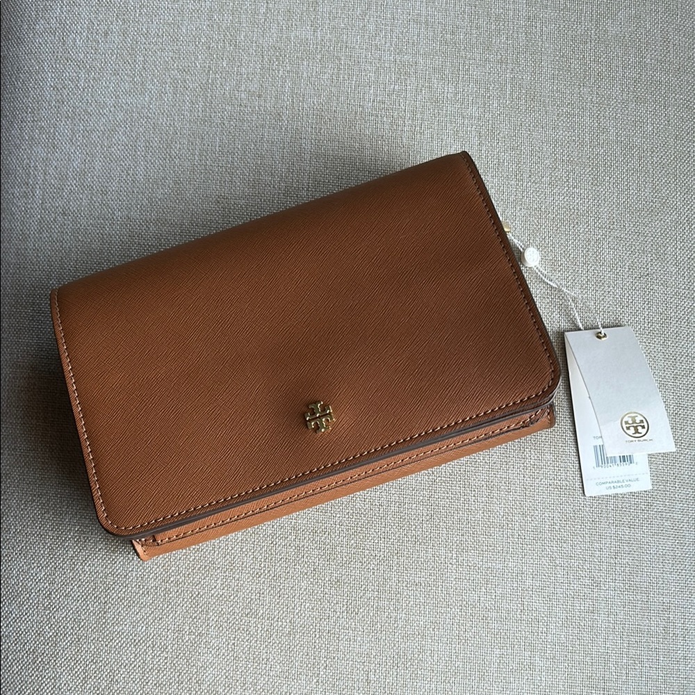 Tory Burch Tan Leather Crossbody